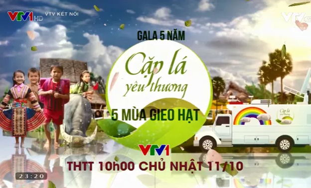 Nhìn lại hành trình 5 mùa gieo hạt của "Cặp lá yêu thương"