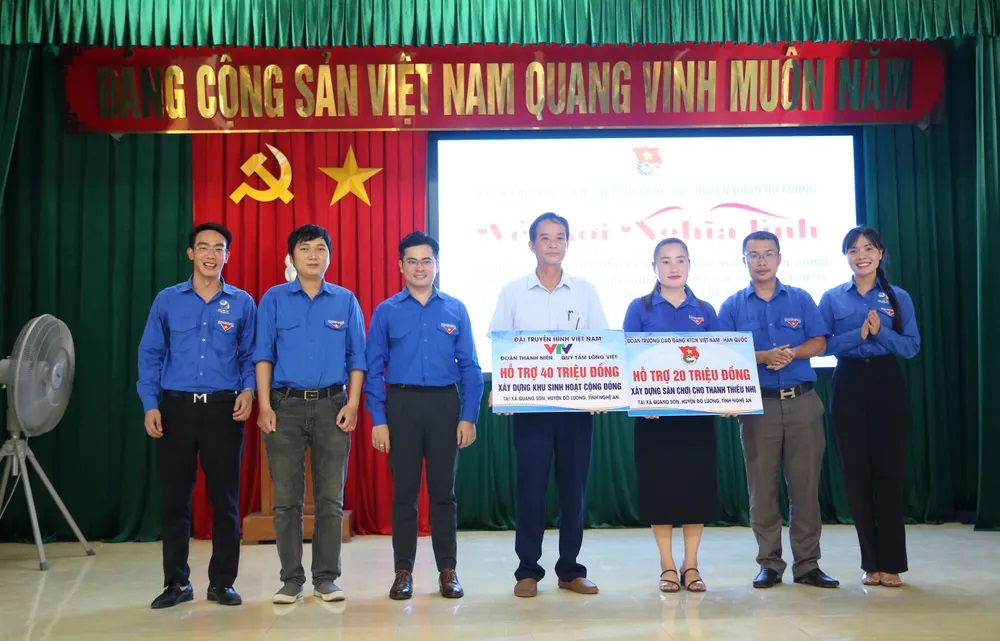 Đoàn Thanh niên VTV với chương trình mùa hè xanh “Về nơi nghĩa tình”