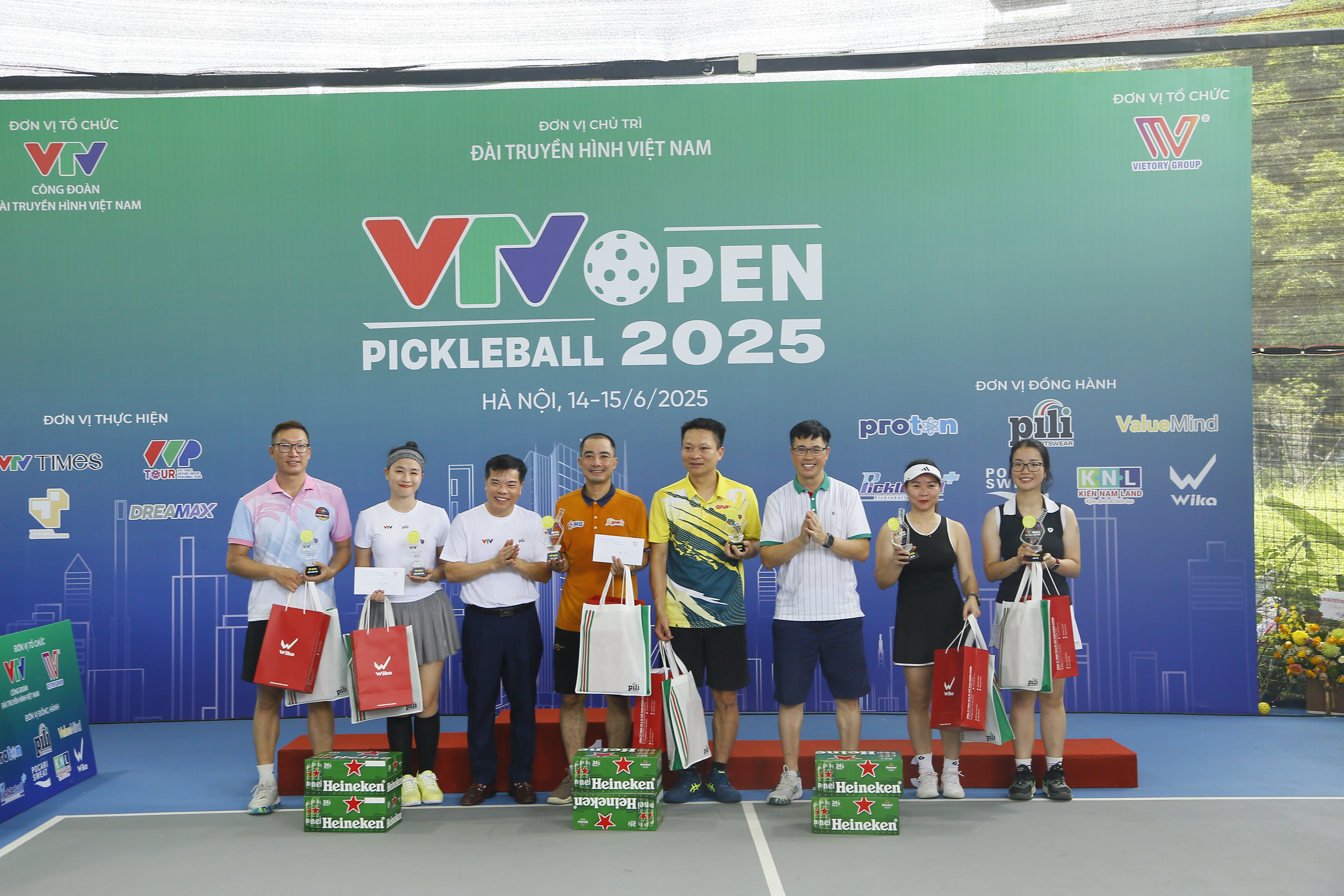 Giải Pickleball VTV mở rộng 2025 thành công tốt đẹp