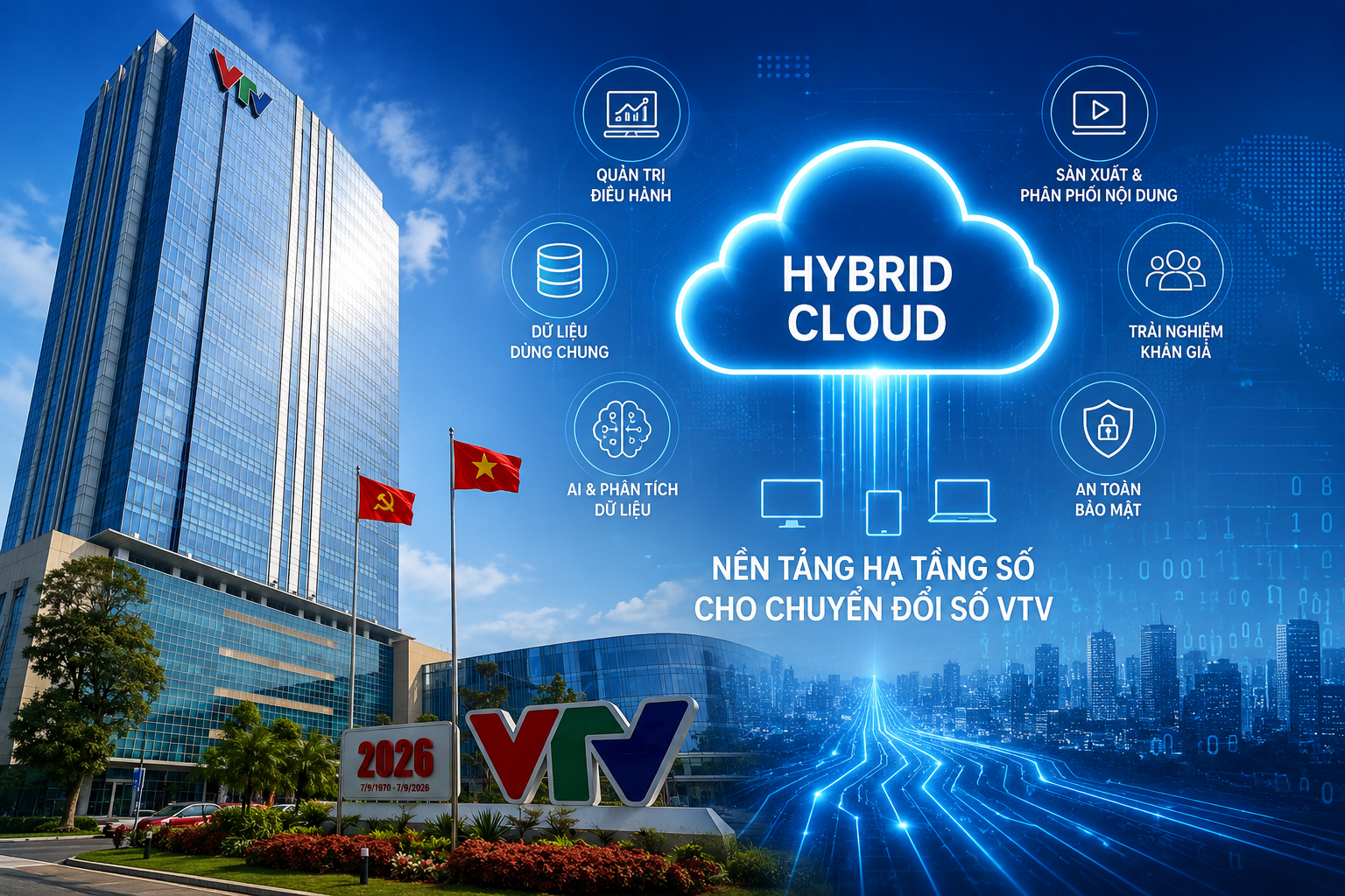 Hybrid Cloud - Bước đi chiến lược, nền tảng hạ tầng số cho hành trình chuyển đổi số của VTV 2026-2030