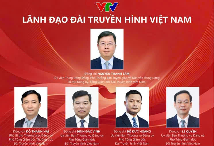 LÃNH ĐẠO ĐÀI TRUYỀN HÌNH VIỆT NAM