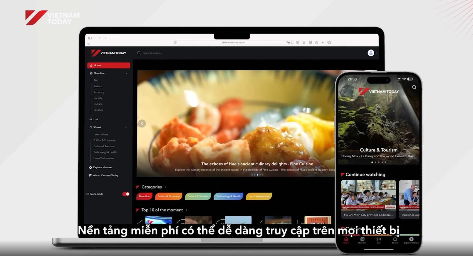 Hướng dẫn cài đặt ứng dụng Vietnam Today trên thiết bị di động