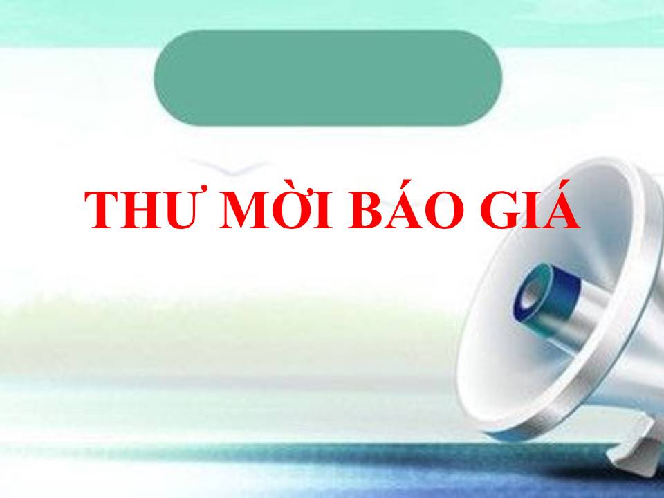 Mời cung cấp giá thiết bị xây dựng dự toán