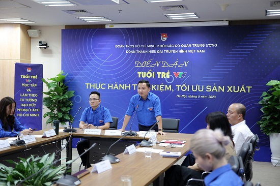 Tuổi trẻ VTV thực hành tiết kiệm, tối ưu sản xuất