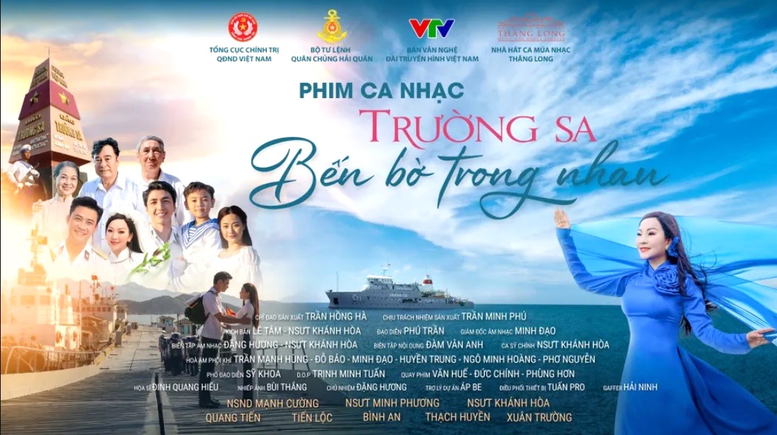 1.000 người góp sức, 6 thế hệ diễn viên tham gia phim ca nhạc “Trường Sa - Bến bờ trong nhau”