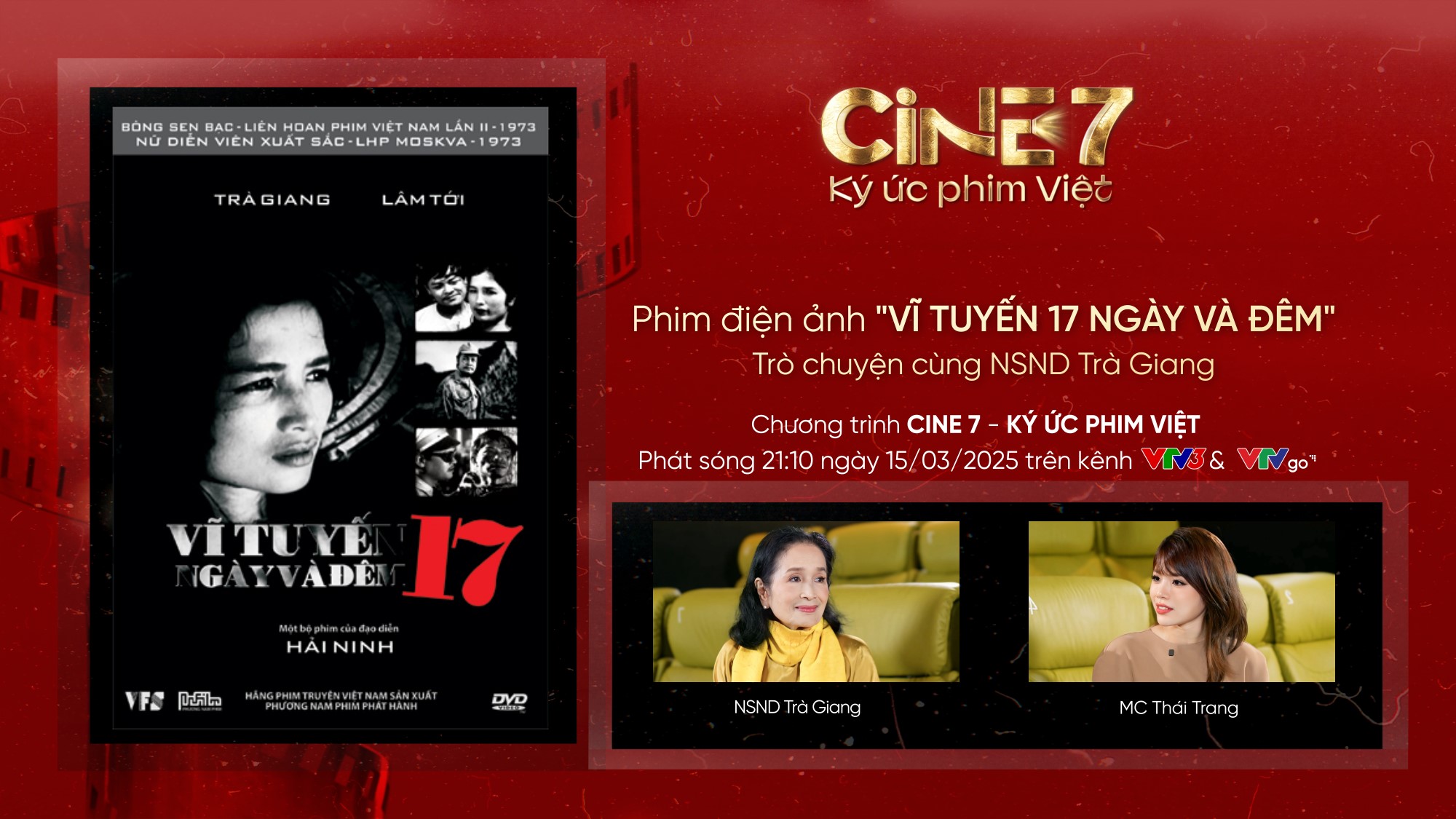 Phim “Vĩ tuyến 17 ngày và đêm” lên sóng Cine7 - Ký ức phim Việt