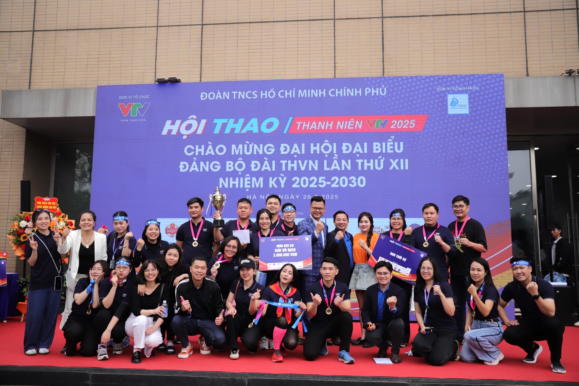 Đoàn Thanh niên VTV: Sôi nổi các hoạt động thể thao chào mừng Tháng Thanh niên