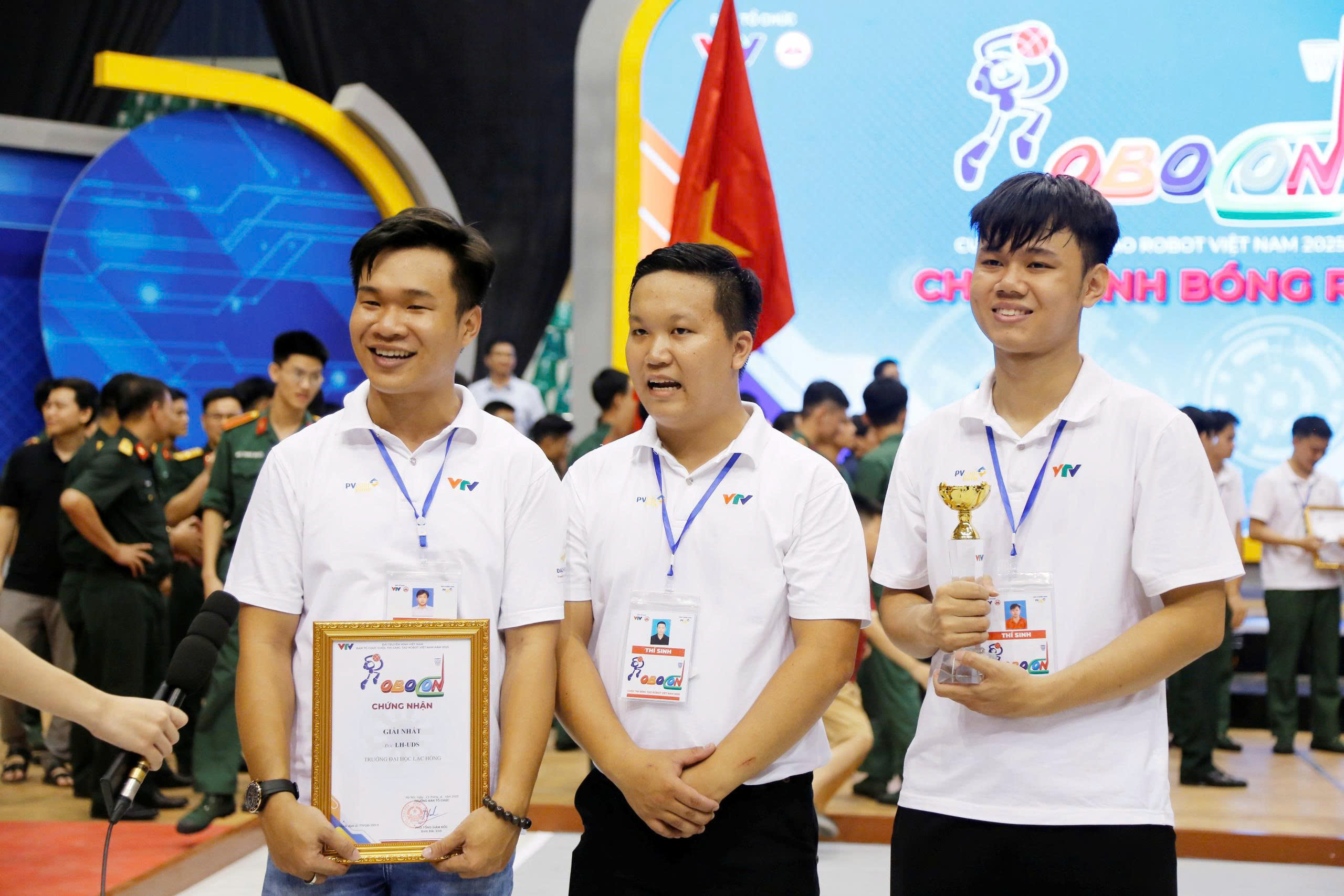 Robocon Việt Nam 2025: Đội tuyển LH-UDS giành chức vô địch