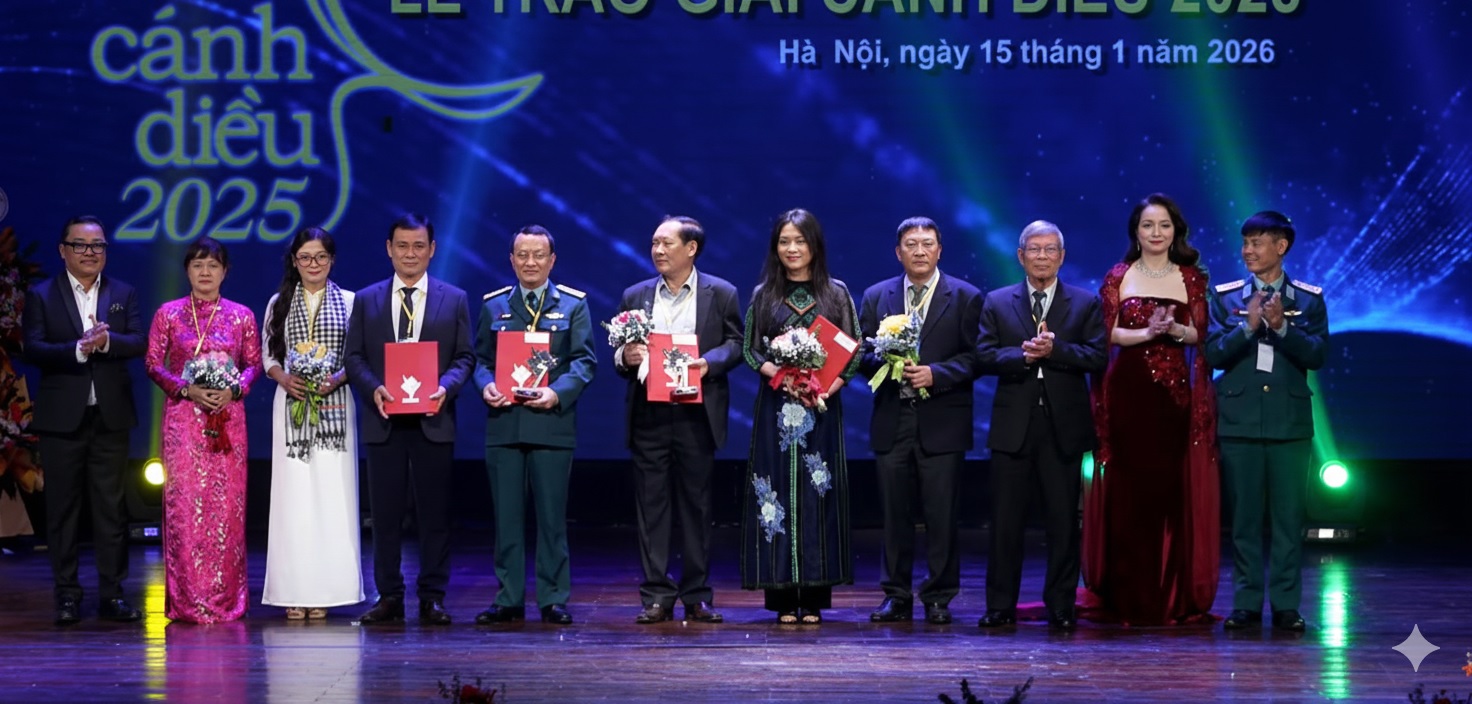 Đài Truyền hình Việt Nam thắng lớn tại giải thưởng Cánh diều 2025