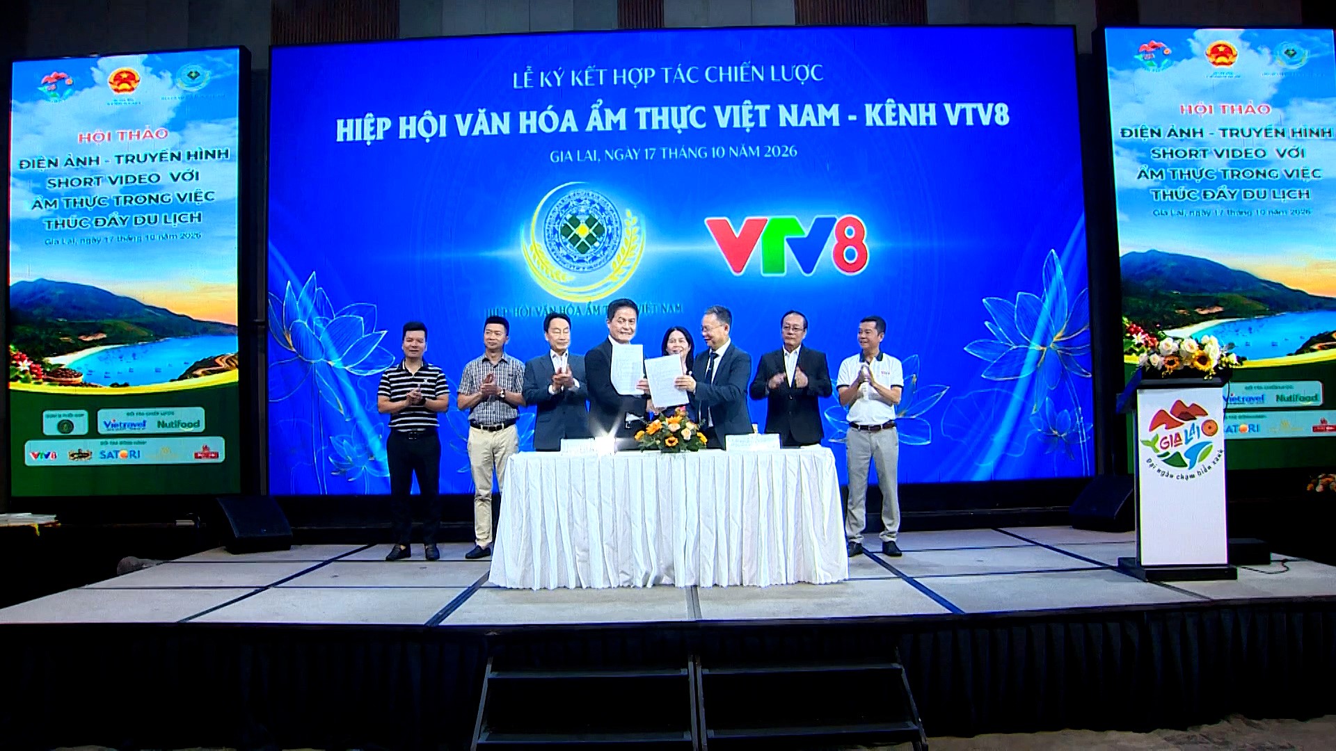 VTV8 ký kết hợp tác với Hiệp hội Văn hóa Ẩm thực Việt Nam