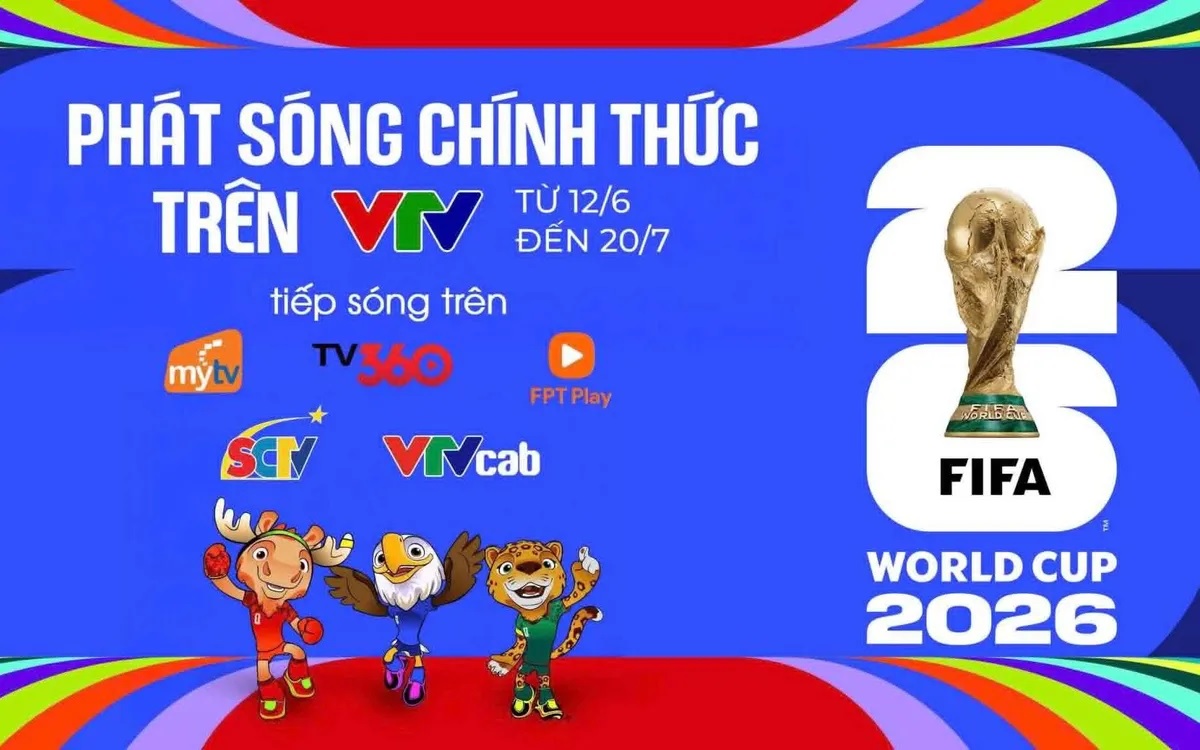 VTV và FPT Telecom đạt thỏa thuận tiếp phát sóng FIFA World Cup 2026™