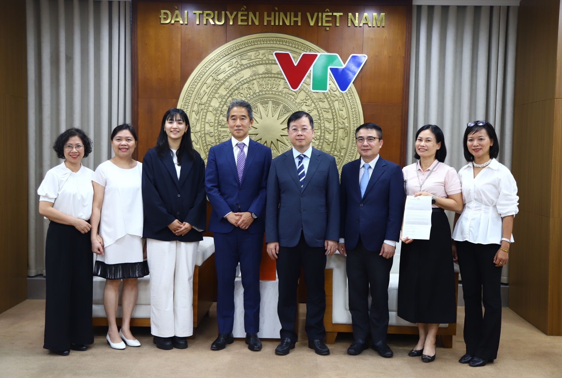 VTV và TBS thúc đẩy triển khai nhiều nội dung hợp tác chiến lược