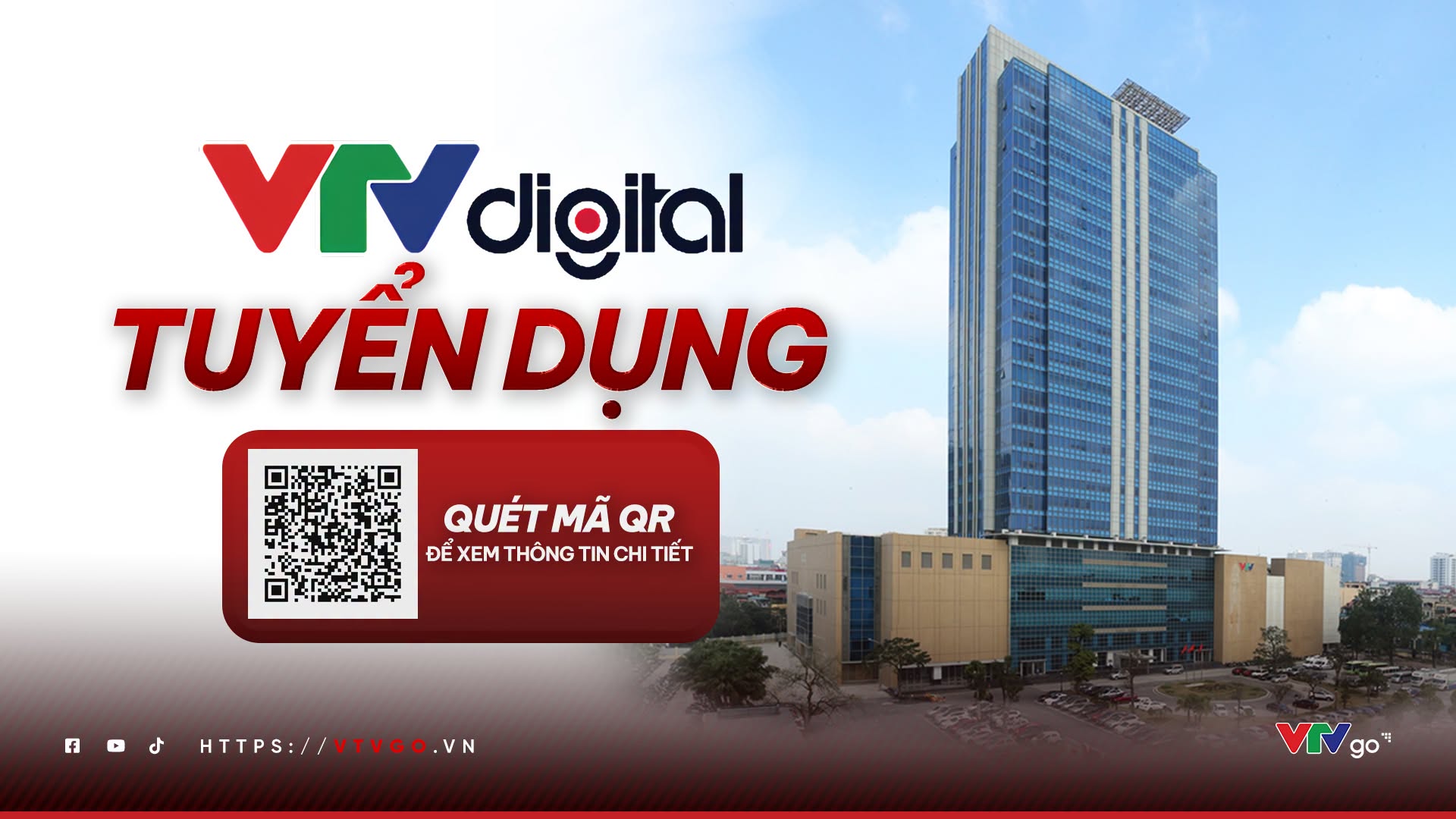 Trung tâm Nền tảng và Dịch vụ số tuyển dụng lao động hợp đồng