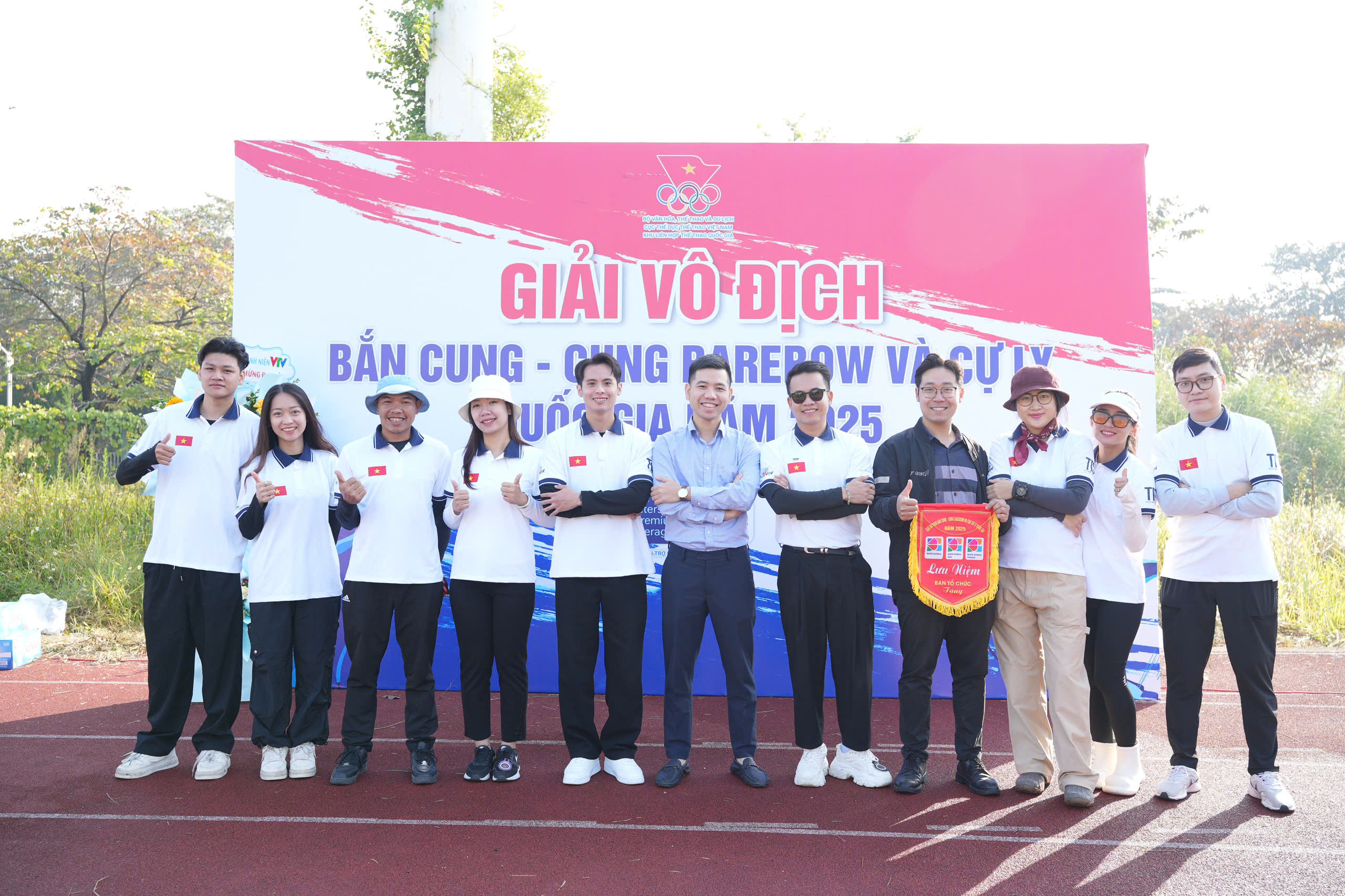 VTV Archery ghi dấu với 4 bộ huy chương tại Giải Vô địch Bắn cung - Cung Barebow và Cự ly quốc gia 2025