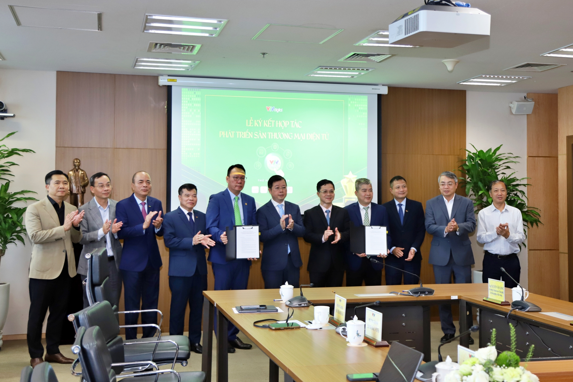 Ký kết hợp tác phát triển sàn thương mại điện tử VTVshop: Kết nối minh bạch, nâng tầm nông sản Việt