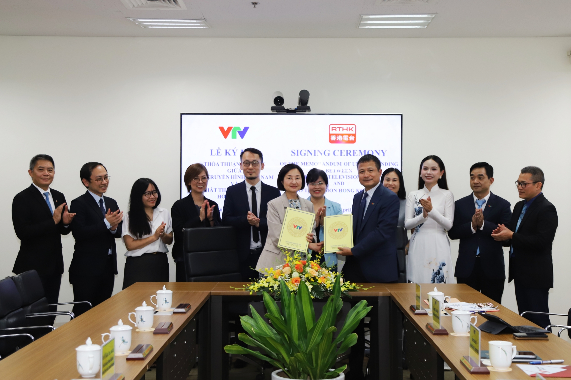 VTV thúc đẩy hợp tác nội dung và trao đổi chuyên gia với RTHK