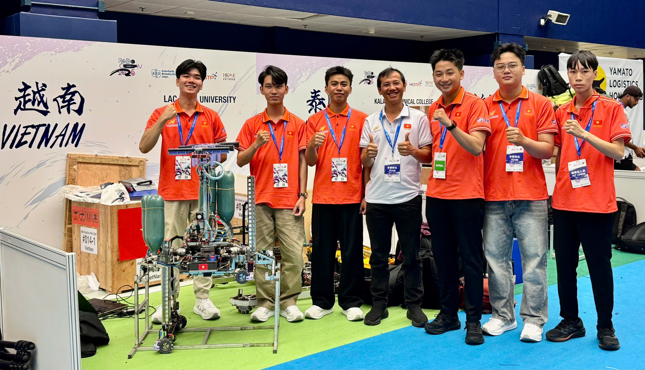 Đội tuyển Việt Nam giành giải Ba tại ABU Robocon 2026