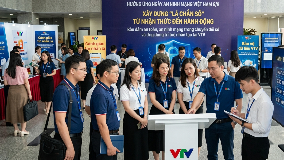 Ngày An ninh mạng Việt Nam 6/8: Xây dựng “lá chắn số” từ nhận thức đến hành động